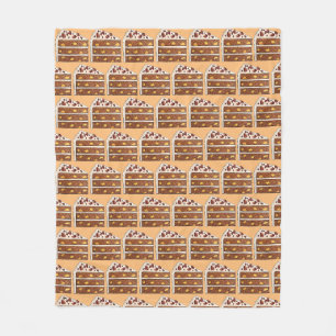 Spiced Southern Hummingbird Cake Dessert Baking Fleece Blanket