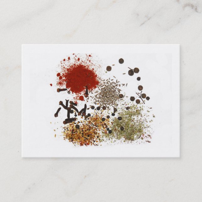 Spices Business Card (Front)