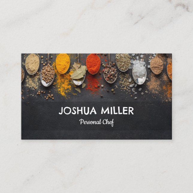 Spices Business Card (Front)