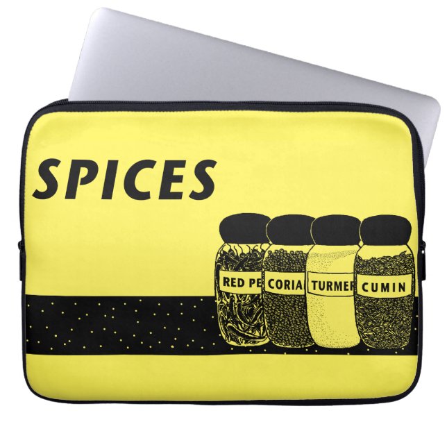 Spices Laptop Sleeve (Front)