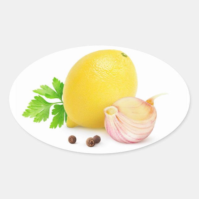 Spices Oval Sticker (Front)