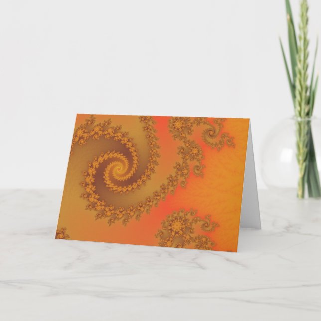 Spicey Tongues Greetings Card (Front)