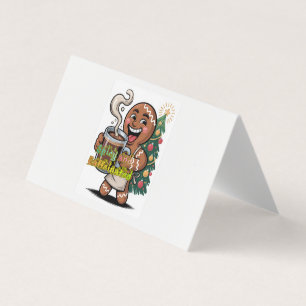 Spicy and Caffeinated Business Card