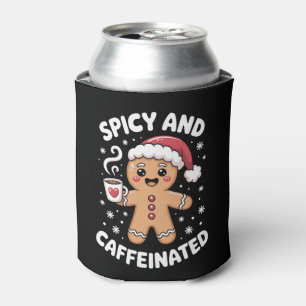 Spicy And Caffeinated Christmas Gingerbread Coffee Can Cooler