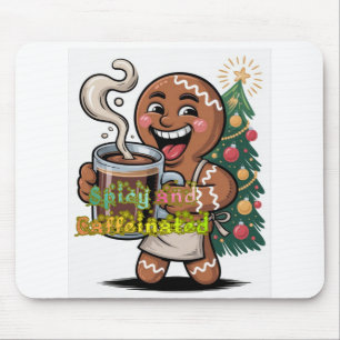 Spicy and Caffeinated Mouse Pad