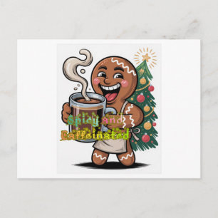 Spicy and Caffeinated Postcard