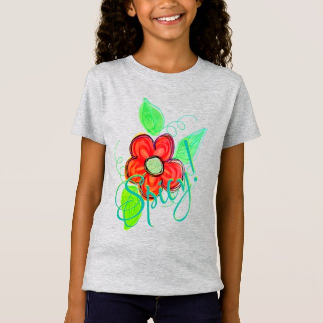 Spicy Bloom T-Shirt (Front)