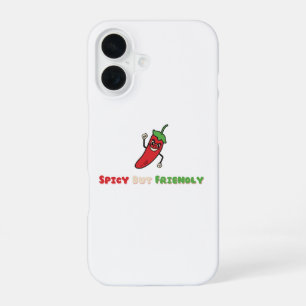 Spicy But Friendly 🌶 Hispanic Heritage Month iPhone 16 Case