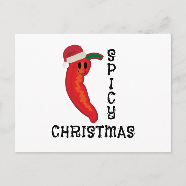 Spicy Christmas Postcard (Front)
