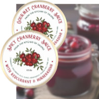Spicy Cranberry Horseradish Sauce with Red Currant