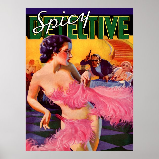 Spicy Detective Poster (Front)
