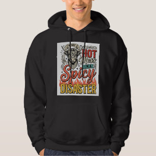 Spicy Disaster Highland Cow Vintage Western Shirt