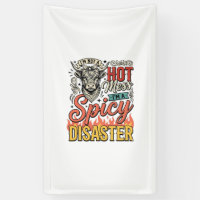 Spicy Disaster Highland Cow Vintage Western Shirt