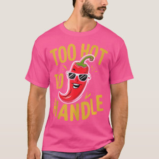 Spicy Food Lover Chilli Peppers Chef Spice Scovill T-Shirt
