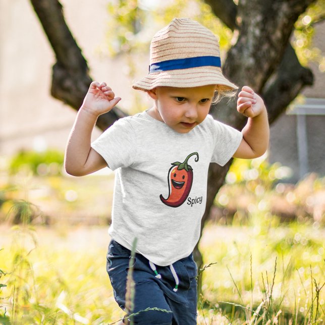 Spicy Hot Pepper Toddler T-Shirt (Creator Uploaded)