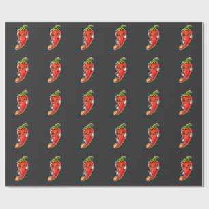 Spicy Mama - Hot Stuff - Foodie Fiends Wrapping Paper