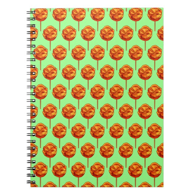 Spicy Mango On A Stick Notebook (Front)
