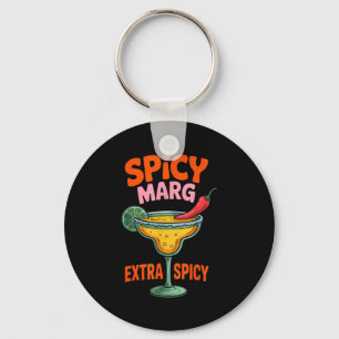 Spicy marg extra cinco de mayo summer pub bar key ring