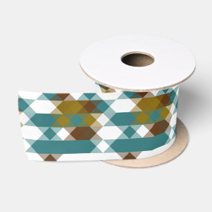 spicy mustard, faded jade, white and nutmeg  satin ribbon