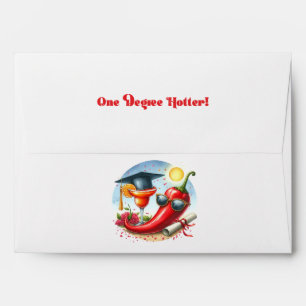 Spicy "One Degree Hotter" Graduation Envelope