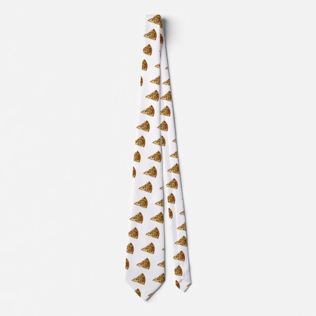 Spicy Pizza Slice Tie (Front)