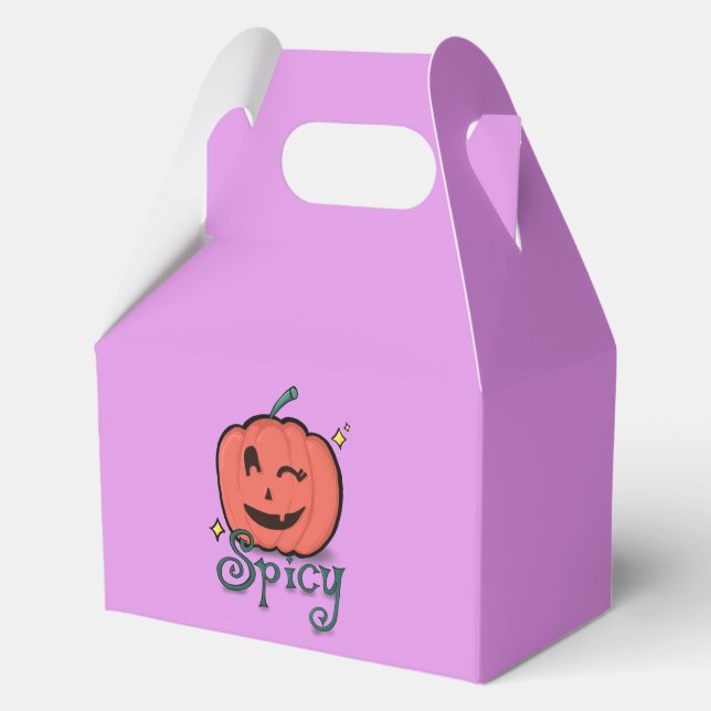 Spicy Pumpkin Spice Favour Box (Front)
