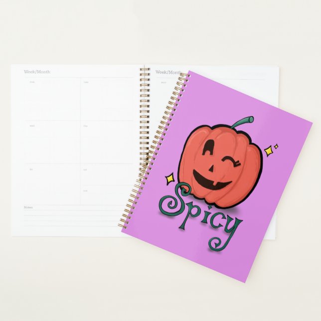 Spicy Pumpkin Spice Planner (Display)
