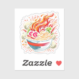 Spicy Ramen Japanese Noodle Street Art