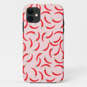 Spicy Red Chilli Pattern Case-Mate iPhone Case