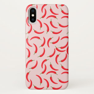 Spicy Red Chilli Pattern Case-Mate iPhone Case