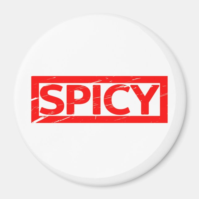Spicy Stamp Magnet (Front)
