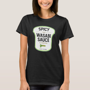 Spicy Wasabi Sauce Halloween Costume Matching Coup T-Shirt