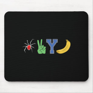 Spider 2 Y Banana Football Playing Strategy Game P Mouse Pad