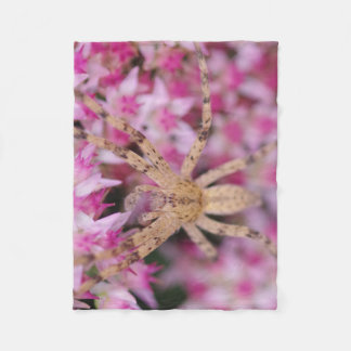 Spider and Flowers Blanket
