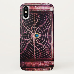 SPIDER AND WEB Blue Sapphire Black Case-Mate iPhone Case