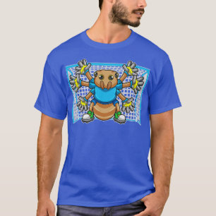 Spider as Goalkeeper at Soccer T-Shirt
