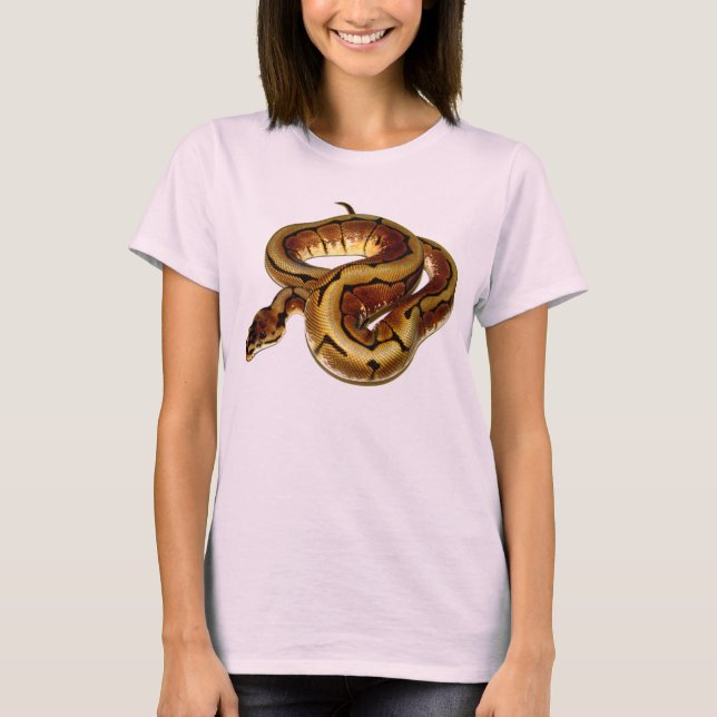 Spider Ball Python T-Shirt (Front)