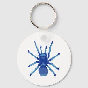 Spider (Blue) Key Ring