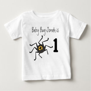 Spider Bug Customisable Birthday T-shirt