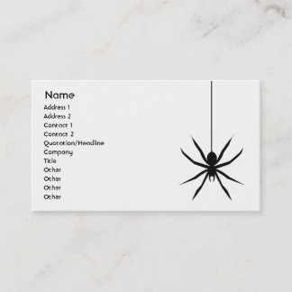 Spider - Business Card