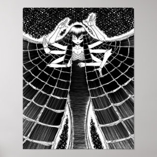 Spider canvas gift for Spider lover | Cute Spider  Poster