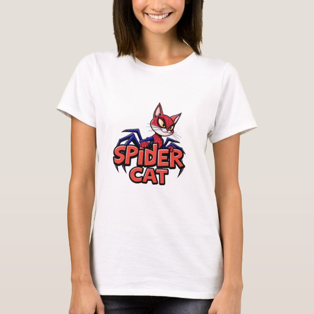 Spider Cat T-Shirt (Front)