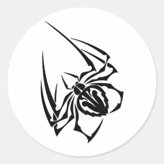Spider Classic Round Sticker