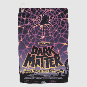 Spider Cosmic Web, Halloween Galaxy of Horrors Golf Towel