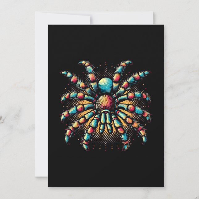 spider disco invitation (Front)