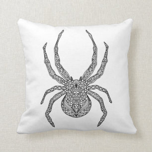 Spider Doodle Cushion