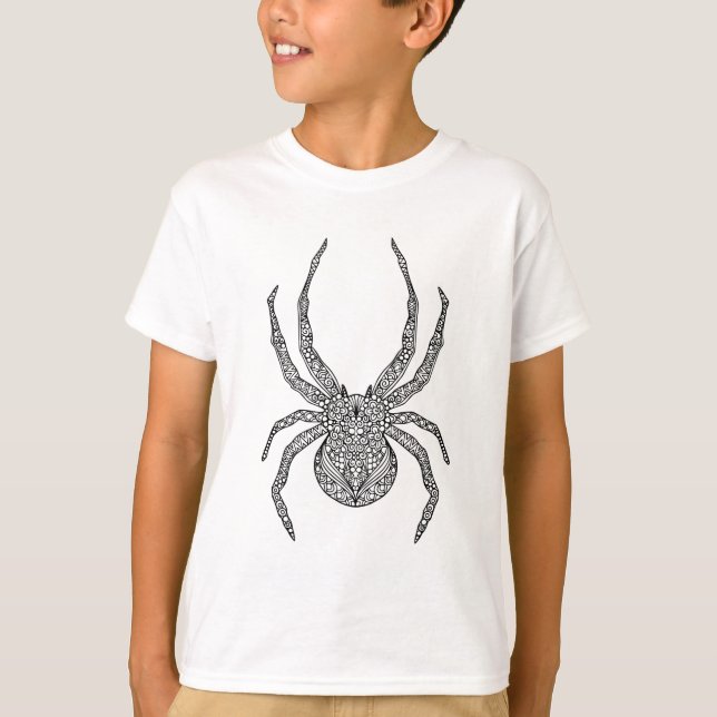 Spider Doodle T-Shirt (Front)