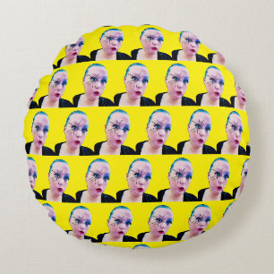 Spider Eye Round Cushion