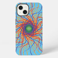 Spider eye / Sky blue BG