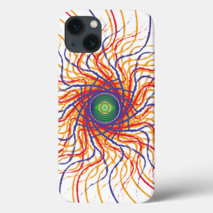 Spider eye / White BG Case-Mate iPhone Case